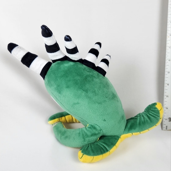 One Eyed Green Monster Plush - Picture 3 of 5